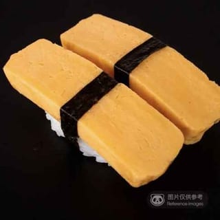 Tamago Sashimi (sweetened egg omelette)