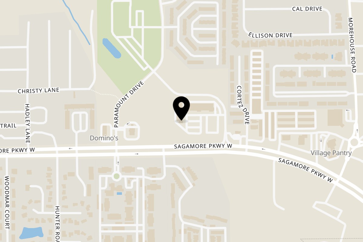 Map showing the location of Sakanaya Sagamore on 2060 Sagamore Parkway West in West Lafayette